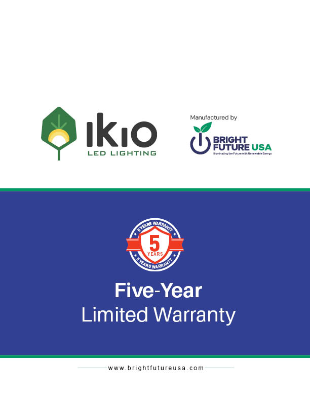 5 Year Warranty Document