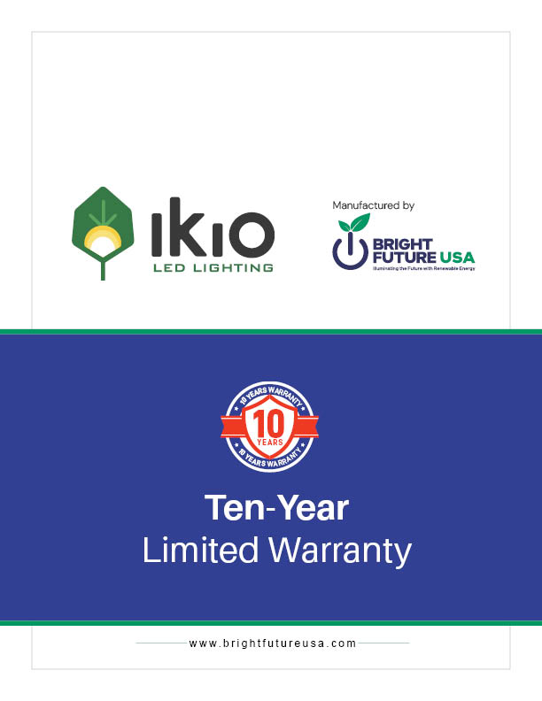 10 Year Warranty Document