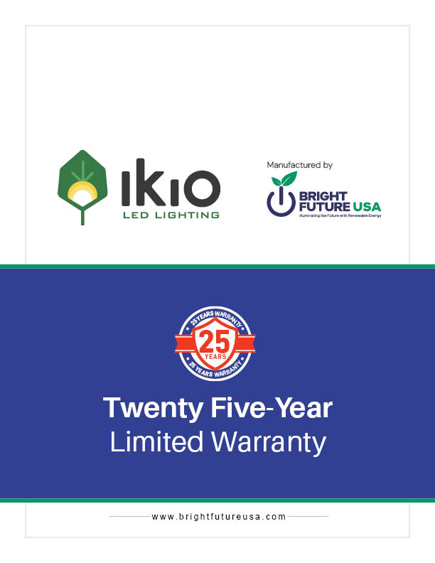 25 Year Warranty Document